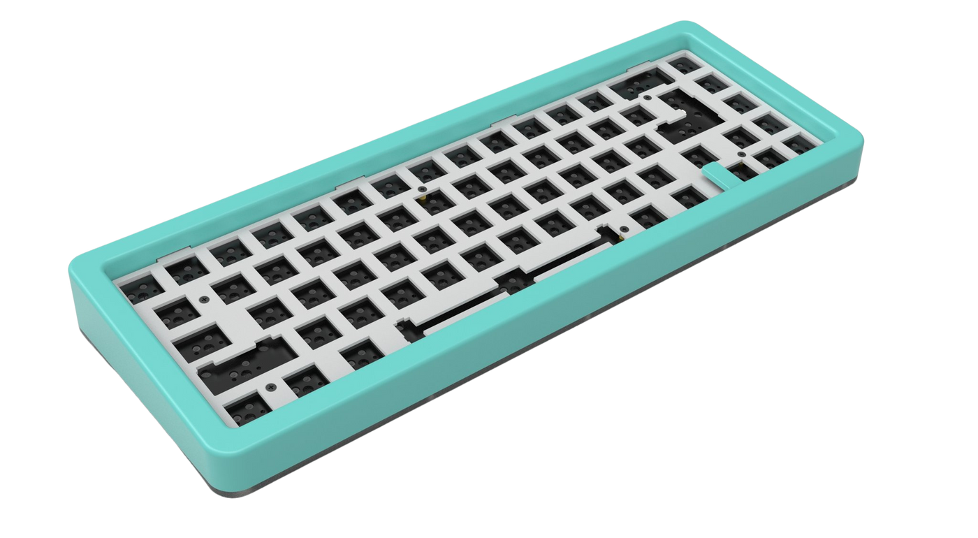 Aurora65 LITE Neptune Green Gaming Mechanical Keyboard Odin Gaming Turquoise